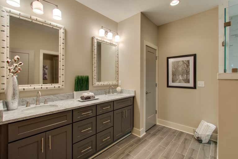 Completed Custom Master Bathroom Remodeling Project In Nashville by Nashville Renovators